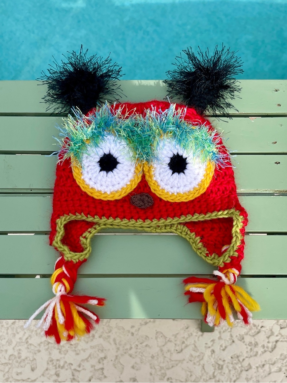 Caterpillar Crochet Baby Hat Newborn Hat